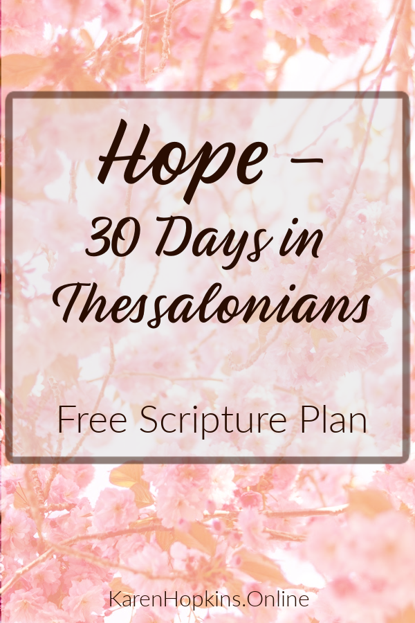 Thessalonians Scripture Plan