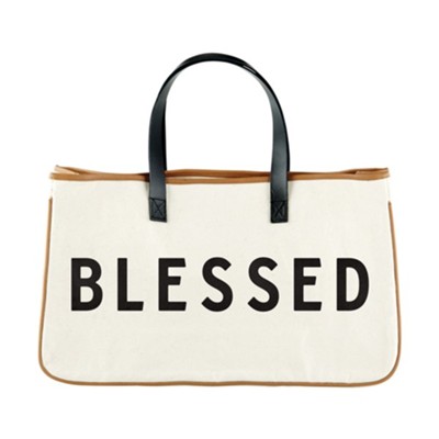 blessed tote bag